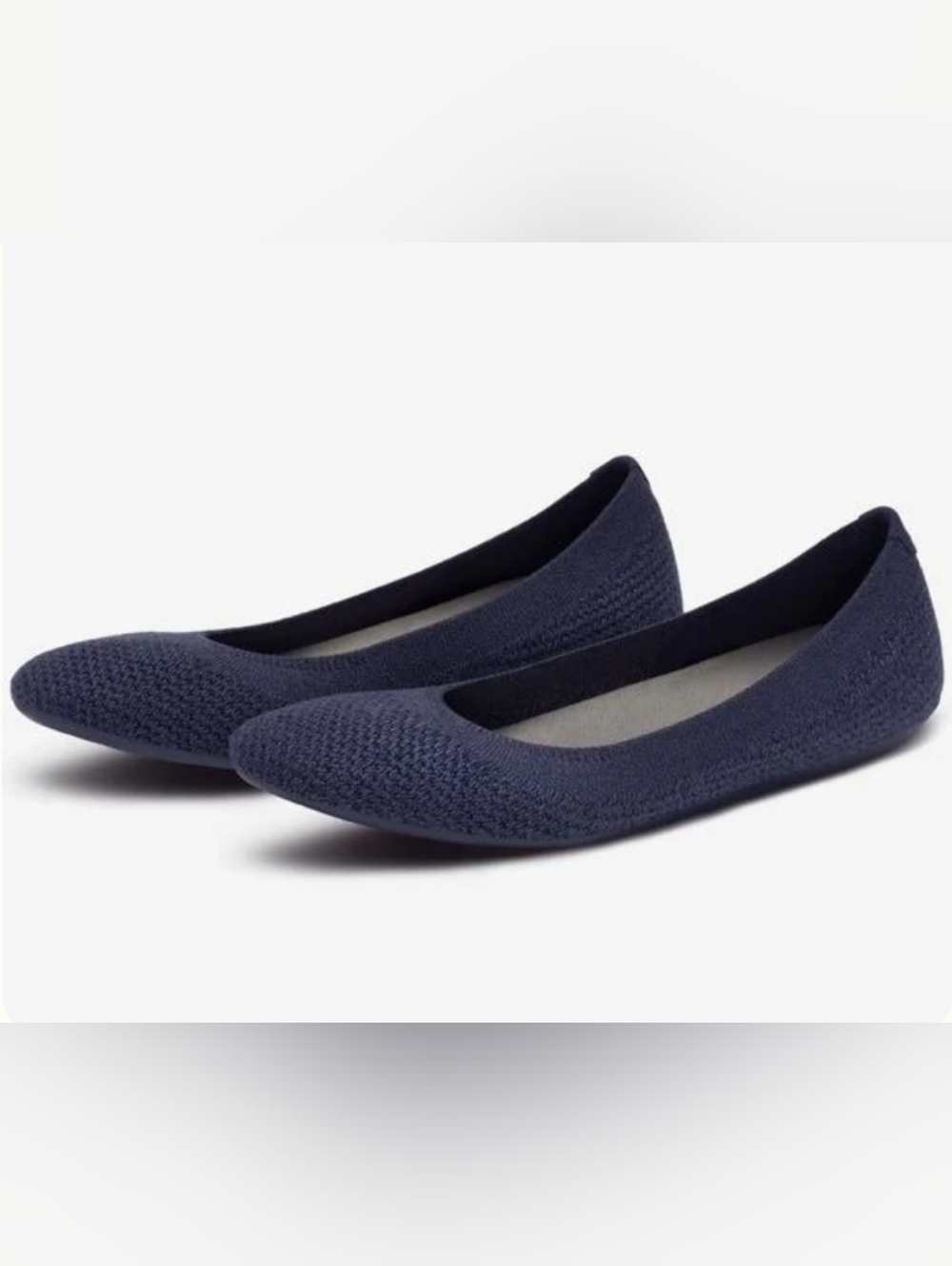 Allbirds NWOT Knit Ballet Flats - Navy